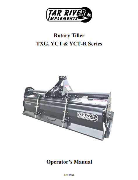 TXG-Compact-Series-Rotary-Tiller