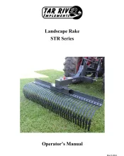 STR 3-Point Landscape Rake Parts Manual